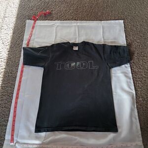 Tool Band 2000s Anvil Black Graphic Kids T-Shirt Youth Large